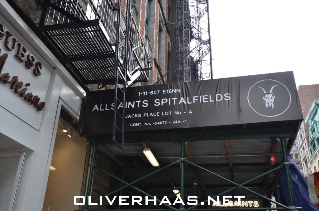 Allsaints Spitalfields New York