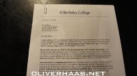 Berkeley College angenommen