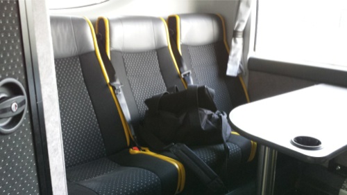 ADAC Postbus Sitze