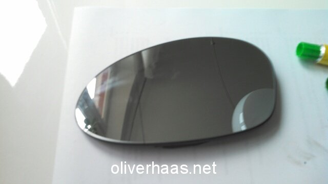PKW Außenspiegel wechseln // Spiegelglas neu kleben // BMW Z4